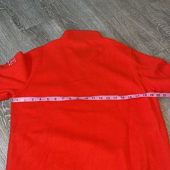 Vintage Disney orange Pooh pull over fleece orange size medium 90s fleece - Picture 7 of 8